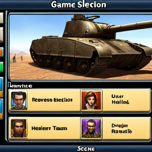 Home 7 Strategic Team Composition**
Prompt: "Reverse: 1999 game team selection screen. Diverse characters, including a tank, healer, damage dealer, and support. Element icons displayed. Strategic decision-making emphasized. Bright, engaging user interface."
**